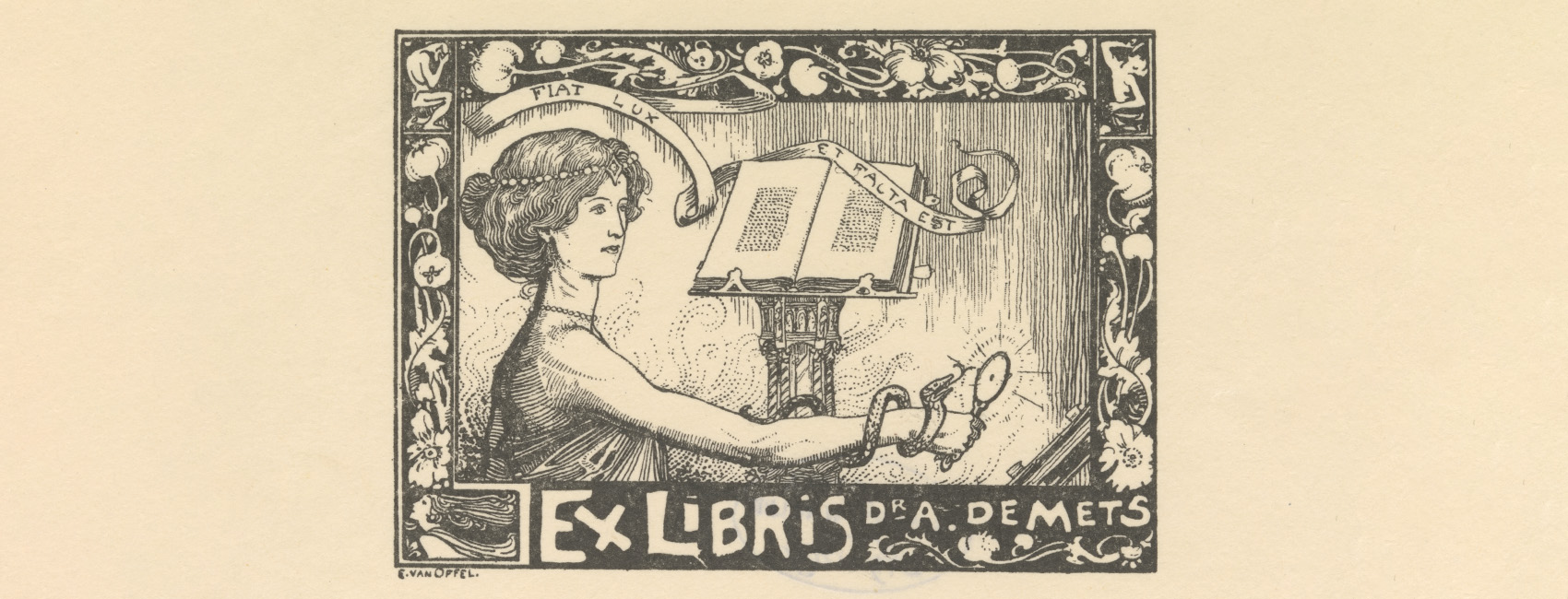 Izidijus Kisinas's collection of ex-libris